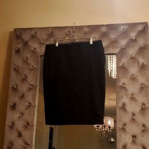 Bebe Black Pencil Skirt